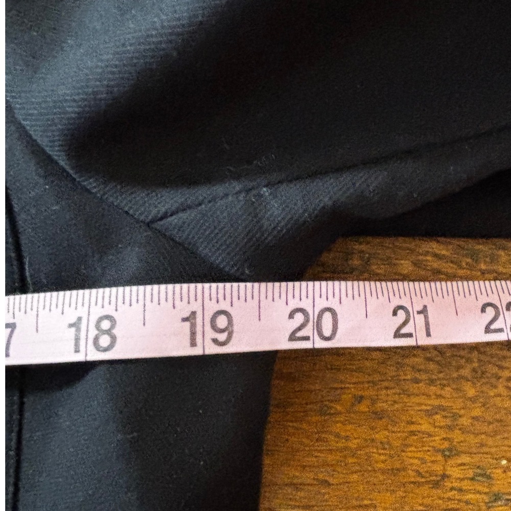 Talbots Petite Black Ivory Military Crest Button Blazer Jacket 12P - Picture 13 of 16